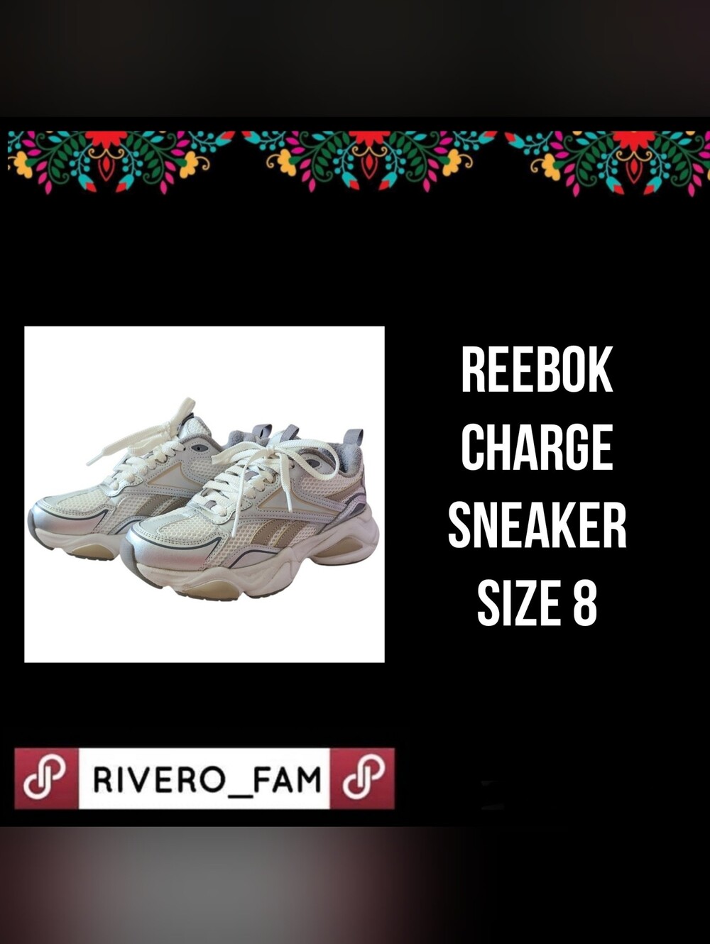 REEBOK | CHARGE | SNEAKER | SIZE 8
